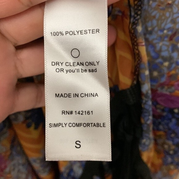 LuLaRoe Monroe fringed kimono NWT Small Multicolor floral - Picture 6 of 9